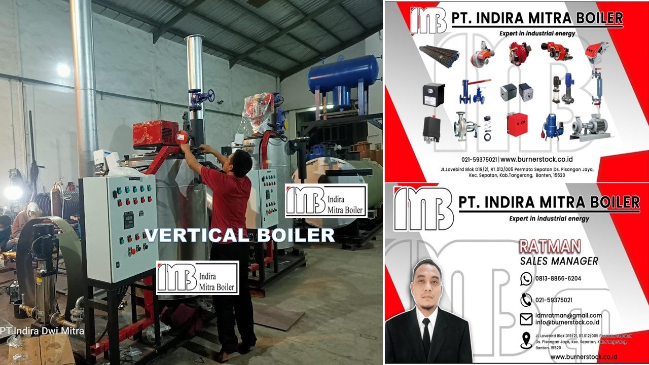 ONCETROUGH VERTICAL BOILER 500KG